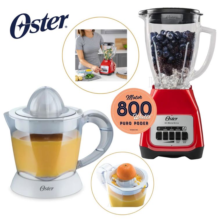 Combo Licuadora 1.5 Litros + Cítrico FPSTJU407W