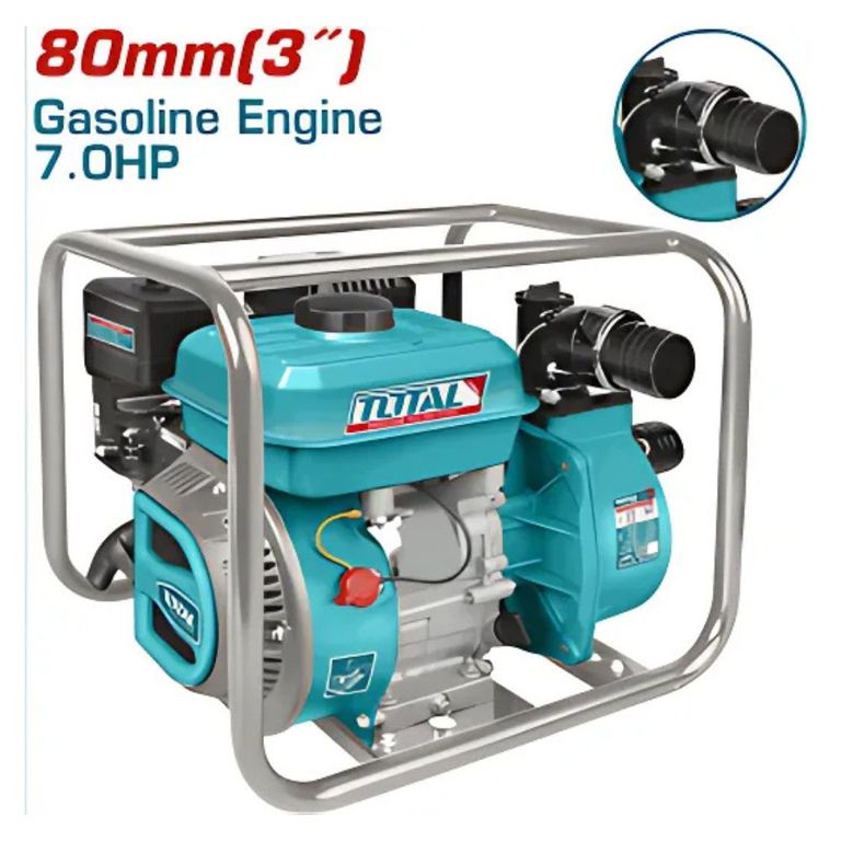 MOTOBOMBA GASOLINERA 3 70HP 1000LMIN MAX 32M INDUSTRIAL - TP3302