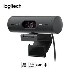 LOGITECH - Camara Web Brio500 Full Hd 1080P Correc-Iluminación-Encuadre Automático-Show Mode