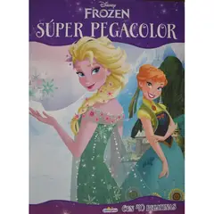 DISNEY - FROZEN SUPER PEGACOLOR MORADO