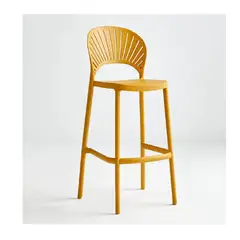 TU MESITA - Banco Minimalista Alto Florencia color Amarillo