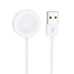 BOROFONE - Cargador inalámbrico USB A magnético para Apple Watch