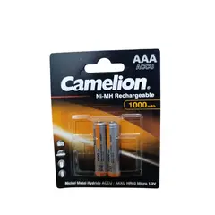 CAMELION - Pila AAA recargable marca x 2 unidades