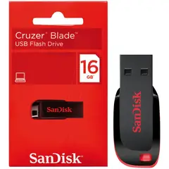 SANDISK - MEMORIA CRUZER BLADE Z50 USB 16 GB (SDCZ50-016G-B35)