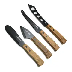 WAYU - SET DE 4 CUCHILLOS Y TABLA PARA APERITIVO