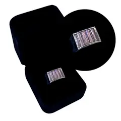 GENERICO - Anillo Mujer Circonitas Rosa Regalo Novia Joya Plata 950