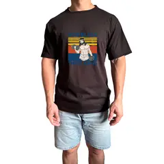 GENERICO - Polo Hombre manga corta Básico - Negro