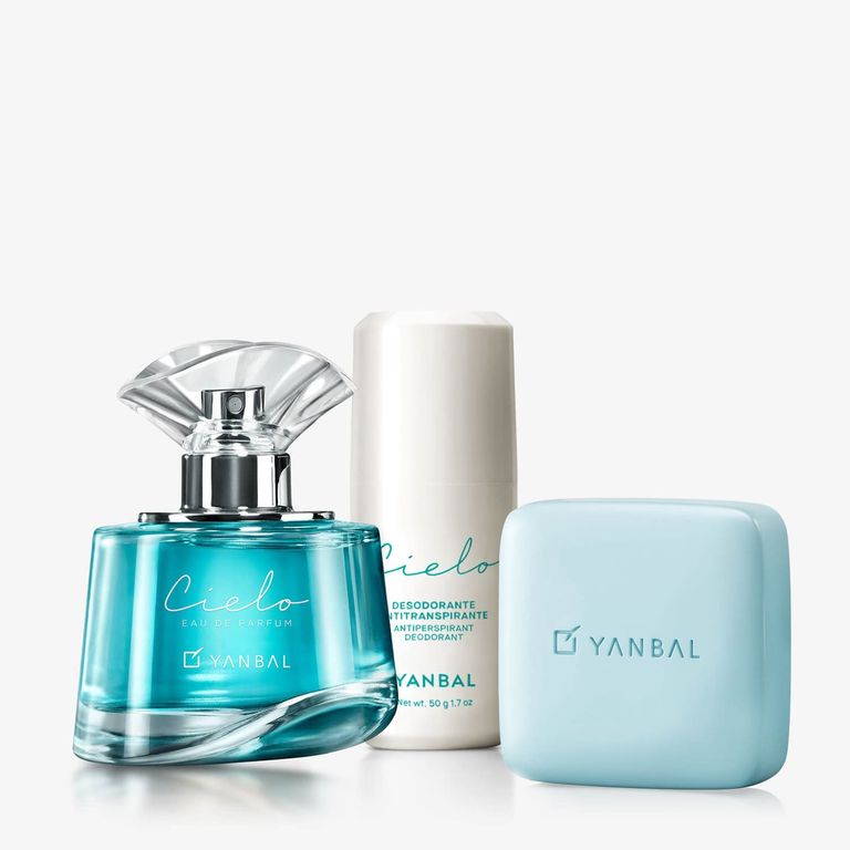 Set Cielo Perfume + desodorante + Jabon
