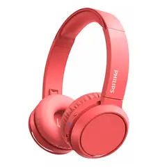 PHILIPS - Audífonos TAH4205 Bluetooth Con Microfono Rojo