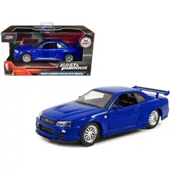 JADA TOYS - Auto a escala - Rapidos y Furiosos - - 1.32 - Skyline R34