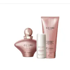 YANBAL - Set Ccori Rose Perfume + desodorante + Loción