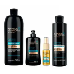 AVON - Advance Techniques Nutrición Absoluta Rutina Capilar x4