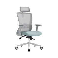 OFIDEAS - Silla de Oficina Ergonómica Presidente ken Color Gris Mecanismo Lab