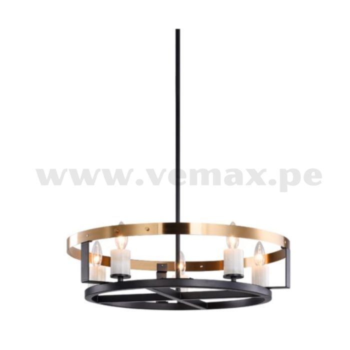 Lámpara de Techo Colgante Gold-Black