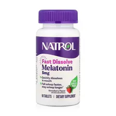 NATROL - Melatonina 5 mg (90 Tabletas) –