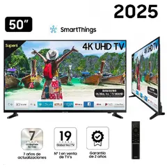SAMSUNG - Led 50 Pulgadas Crystal UHD Smart TV 50DU7000