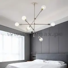 GENERICO - Lámpara de Techo Brixon Plateado