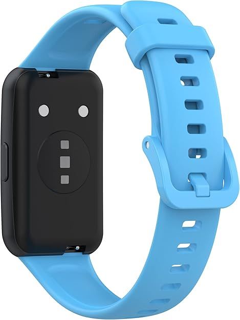 Correa silicona para Smart Watch Honor Band 7 celeste