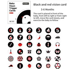 GENERICO - Cartas Estimulación Visual 3-6 meses Modelo 3