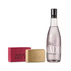 NATURA - Ekos Madeira en Flor Frescor y Jabon en Barra 150ml