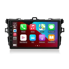 GENERICO - Autoradio Android 4+64GB Toyota Corolla 2006-2013 8Nucleos +Entrada Sim