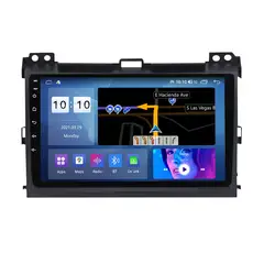 GENERICO - Autoradio Android 4+64GB Toyota Land Cruiser Prado 120 2004-2009 8Nucleos +Entrada Sim