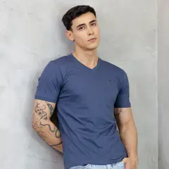 A VANTGARDESTYLE - POLO SLIM FIT CABALLERO MC - JERSEY 100% ALGODON