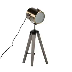 GENERICO - Lámpara de Pie Black Vintage