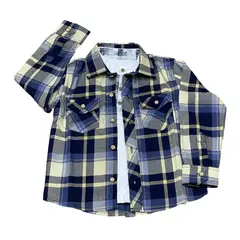 GENERICO - Camisa + Polo Bastián para Niño 100% Algodón