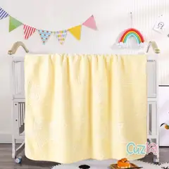 CASATEX - Manta para Bebe Suave Polar Alto Relieve Beige