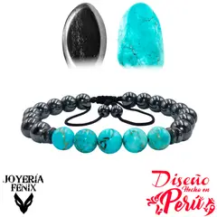 JOYERIA FENIX - Pulsera Doble Protección Hematite - Joyería Fenix