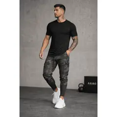 GENERICO - PANTALON DEPORTIVO CARGO CON BOLSILLOS