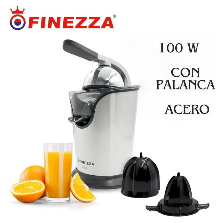 Exprimidor de cítricos FZ NA6070E con Palanca 100 watts Acero