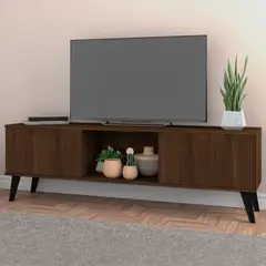 BRV MOVEIS - STAND TV PARKER 05X038X158 MTS MARRÓN