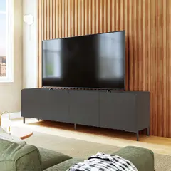 BRV MOVEIS - STAND TV VIENA 0505X038X18 MTS NEGRO