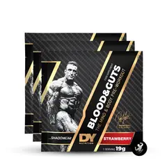 DORIAN YATES - Pre Entreno Blood and Guts 03 sachets 02 serv - Strawberry