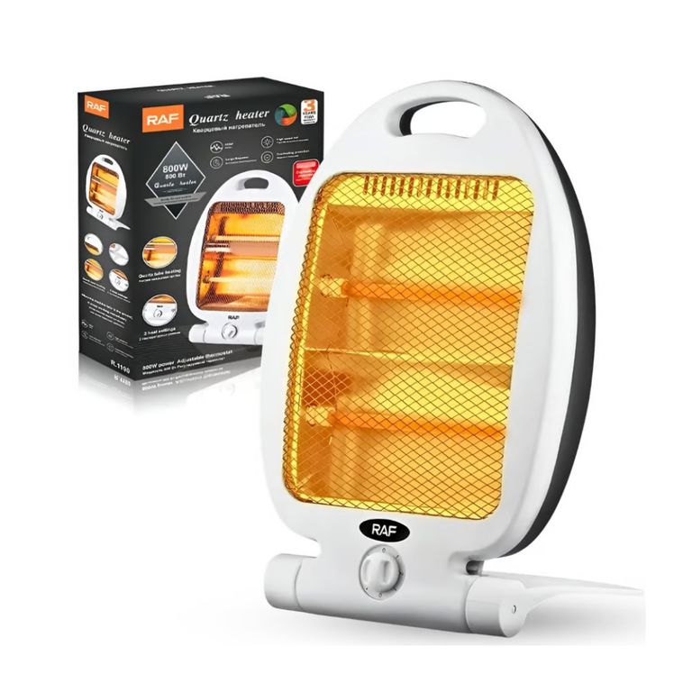 Calefactor Calentador Eléctrico Estufa Halógeno RAF 800w