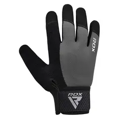 RDX - Guantes para Levantamiento de Pesas W1F Plus Gris - M