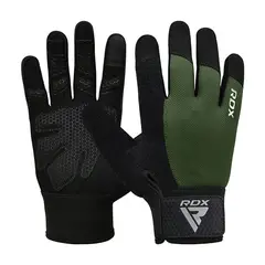 RDX - Guantes para Levantamiento de Pesas W1F Plus Verde - M