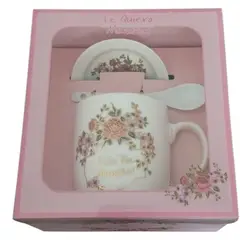 GENERICO - Taza de Cerámica con Frase para Mamá 450ml