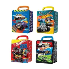HOT WHEELS - Estuche Metal Para 18 Autos Aleatorio