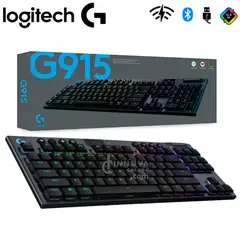 LOGITECH - Teclado Gamer G915 X Tkl Lightspeed Bt Rgb Mechanical black