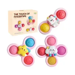 GENERICO - Set de Spinners Sensoriales de Unicornio para Bebé