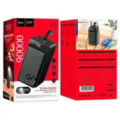 HOCO - Cargador Bateria Portatil Carga Rapida Power Bank 90000mAh