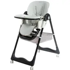 EBABY - Silla de comer Graduable RUDI GRIS
