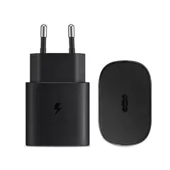 SAMSUNG - Adaptador 15W Carga Rápida Original - Negro