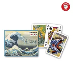 GENERICO - Naipes Coleccionables Dobles Hokusai - Piatnik