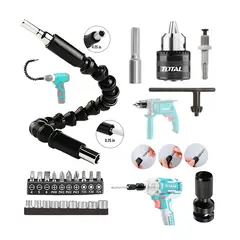 GENERICO - ADAPTADOR 13MM ROTOMARTILLO +ADAPT LLAVE IMPACTO DE MEDIA EXTENSOR