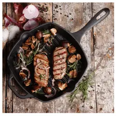 VICTORIA - SARTEN DE HIERRO FUNDIDO 26 CM PRECURADA