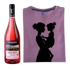 TABERNERO - Pack Vino Gran Rosé Semi Seco 750ml + Polo Personalizado